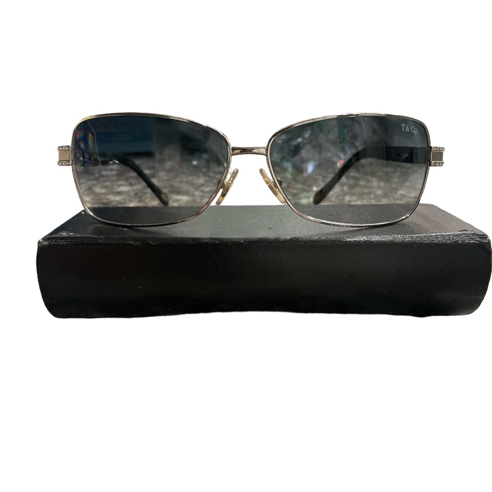 Tiffany & Co Womens Vintage Sunglasses Roman Numbers